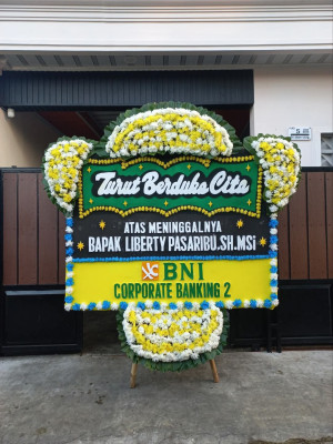 Papan Bunga Duka di Bedoyo