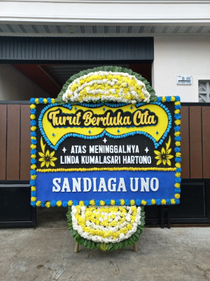 Papan Bunga Duka di Bedoyo