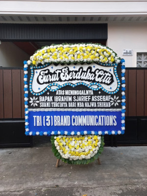 Papan Bunga Duka di Bedoyo